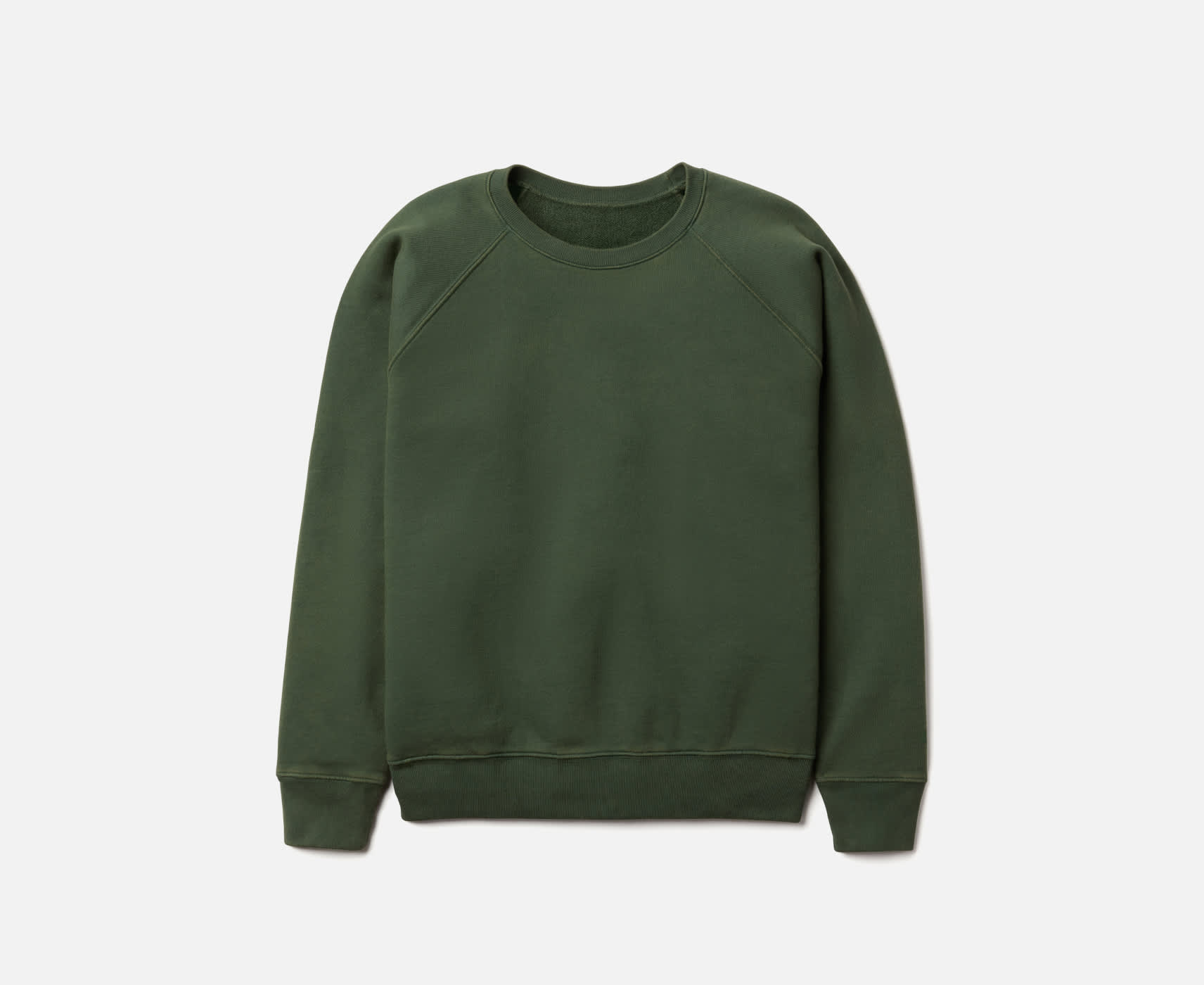 Forest green 2025 crew neck